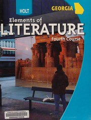 Cover of: Holt Elements of Literature by RINEHART AND WINSTON HOLT