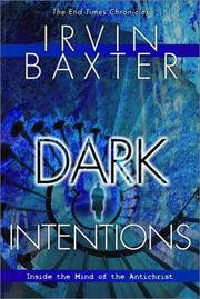 Cover of: Dark Intentions by Irvin, Jr. Baxter