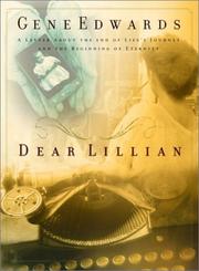 Cover of: Dear Lillian by Gene Edwards