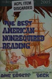 Cover of: The Best American Nonrequired Reading 2005
