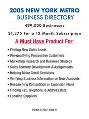 Cover of: New York Metro Business Directory | 