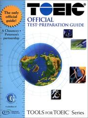 TOEIC official test-preparation guide by Jerome Bicknell, Trina Duke, Melissa Locke, Rhonda Shearin