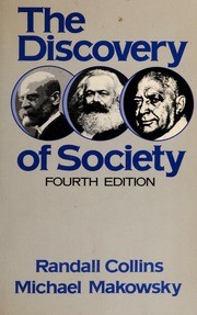 Cover of: The discovery of society by Randall Collins