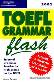 TOEFL Grammar Flash 2002 (Toefl Grammar Flash, 2002) cover