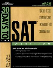 Cover of: 30 Days to the SAT, 2nd ed (30 Days to the Sat)