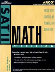Cover of: SAT II math