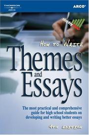 How to write themes and essays by John McCall