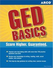 Cover of: GED Basics by Lawrence