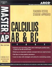 Cover of: Master AP Calculus AB, 3rd ed (Master the Ap Calculus Ab & Bc Test) | W. Michael Kelley