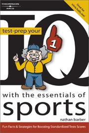 Cover of: Test-Prep Your IQ with the Essentials of Sports, 1st edition