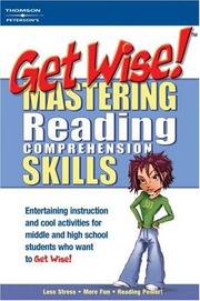 Cover of: Get wise!: mastering reading comprehension skills