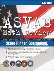 Cover of: ASVAB Math Review