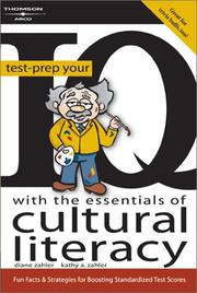 Cover of: Test-prep your IQ with the essentials of cultural literacy by Diane Zahler