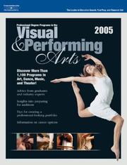 Visual & Performing Arts 2005, Guide to