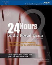Cover of: 24-Hours to Postal Exams, 2E (Arco 24 Hours to the  Postal Exams)