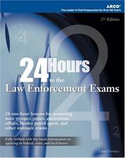 Cover of: 24-Hours to Law Enforcement Exam, (24 Hours to the Law Enforcement Exams)