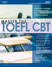 Cover of: Master the TOEFL CBT 2005