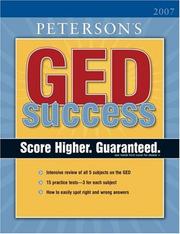 Cover of: GED Success 2007 (GED Success) | Peterson