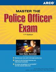 Cover of: Master the Police Officer Exam, 17th edition (Police Officer) | Steinberg