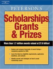 Cover of: Scholarships, Grants, and Prizes 2006 by Peterson's