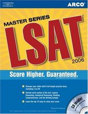 Cover of: Gold Master LSAT 2006 w/CD-ROM (Master the Lsat | Peterson
