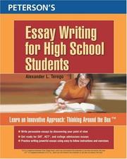 Cover of: Essay Writing for High School Students, 1st edition (Essay Writing for High School Students)