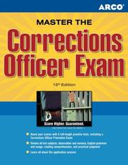 Cover of: Master the Corrections Officer, 15th edition