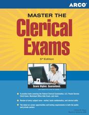 Cover of: Master the Clerical Exams, 5E (Master the Clerical Exams)