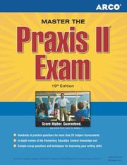 Cover of: Prep for PRAXIS by Arco