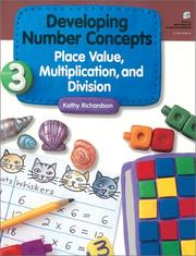 Cover of: Developing Number Concepts by Kathy Richardson, Kathy Richardson