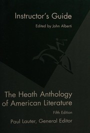 Cover of: Instructor's Guide: The Heath Anthology of American Literature