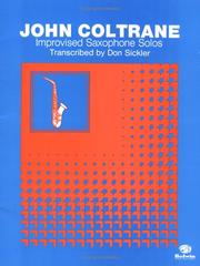 Cover of: John Coltrane | John Coltrane
