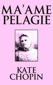 Cover of: Ma'ame Pelagie by 