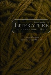 Cover of: Introduction To Literature: Pearson Custom Library