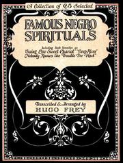 Cover of: Famous Negro Spirituals