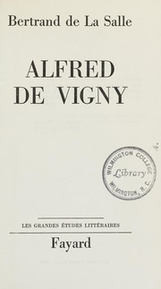 Alfred de Vigny by Emile Lauvriére