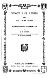 Cover of: Vingt ans après by Alexandre Dumas