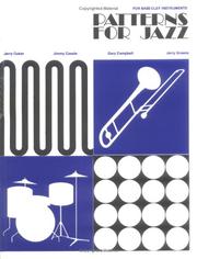 Cover of: Patterns for Jazz  by Jerry Coker, Jerry Coker