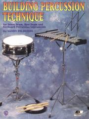 Cover of: Building Percussion Technique