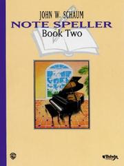 Cover of: Schaum Note Speller / Book 2 (Revised)