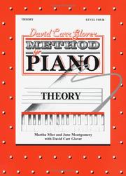 Cover of: David Carr Glover Method for Piano / Theory / Level 4 | David Carr Glover