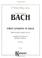Cover of: First Lessons in Bach (Kalmus Edition)