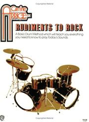 Cover of: Rudiments to Rock by Carmine Appice