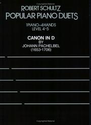Cover of: Canon in D