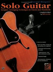 Cover of: Howard Morgen's Solo Guitar: Insights, Arranging Techniques & Classic Jazz Standards