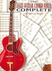 Cover of: The Jazz Guitar Chord Bible Complete | Warren Nunes