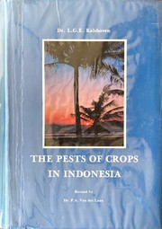 Cover of: The Pests of Crops in Indonesia by Louis George Edmund Kalshoven