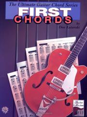 Cover of: The Ultimate Guitar Chord Series First Chords