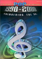 Cover of: The Red Book 10 Years of Pop Music History 1900-2000 (Remembering the 90's)