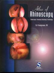 Cover of: Atlas of rhinoscopy by Eiji Yanagisawa